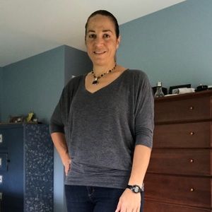 Wantable,Grey, knit Dolman